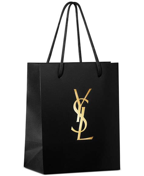 macy's free ysl tote bag|ysl gift bag macy's.